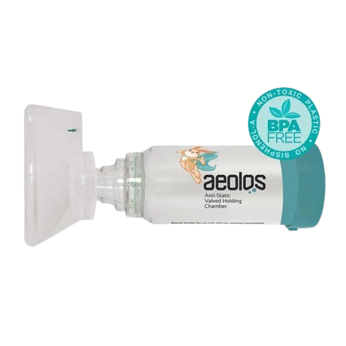 Aeolos инхалационна камера (спейсър) за деца 1-6 години